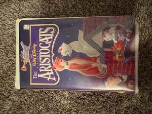The Aristocats Walt Disney Masterpiece Collection VHS Tape